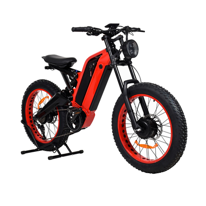 풀 서스펜션 500W 750W 1000W 전원 레트로 빈티지 E 자전거 Motocycle Ebike 비치 지방 타이어 자전거 전기 자전거