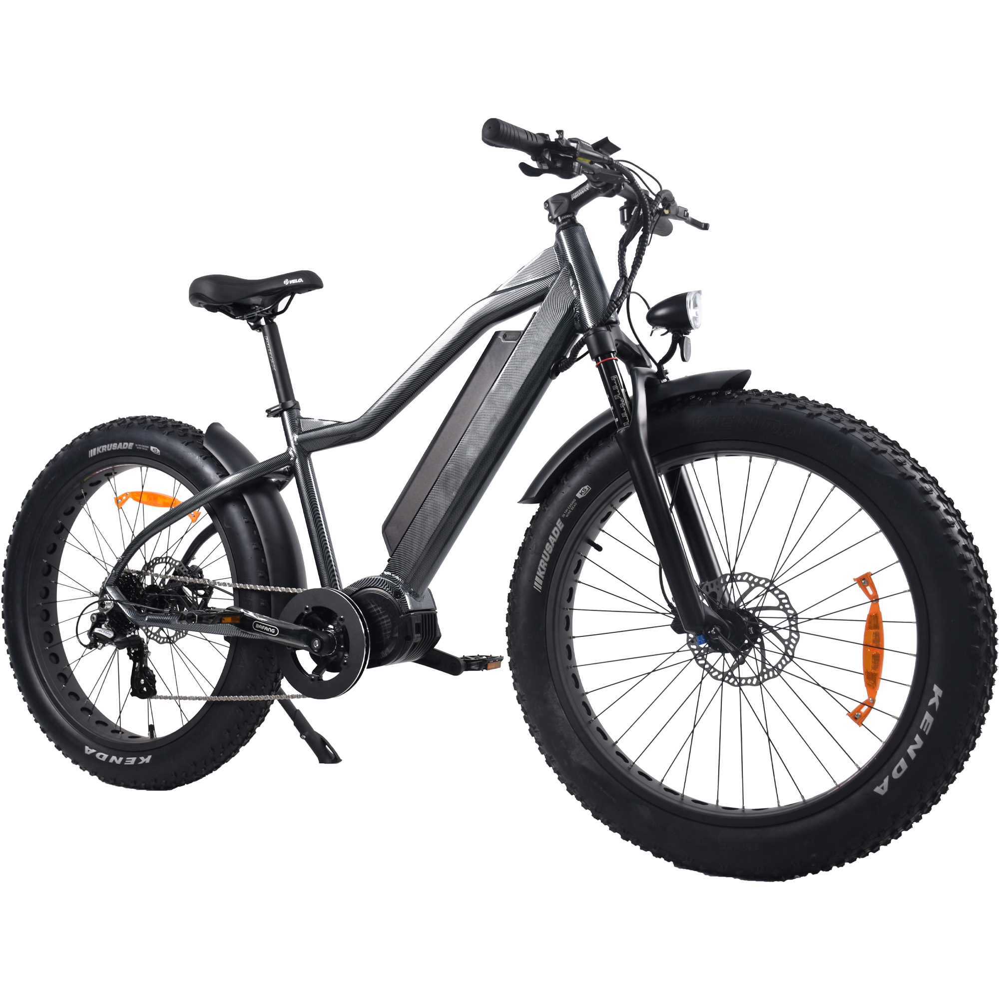 26인치 인치 지방 타이어 자전거 하드 테일 사냥 전기 자전거 M620 Bafang MotorMid 모터 자전거
